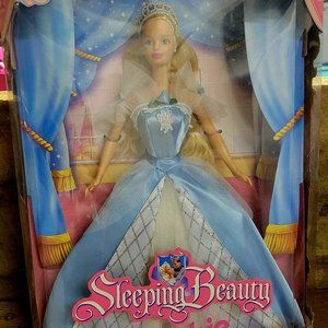 Collectible 1998 Sleeping Beauty Barbie Doll New In Box